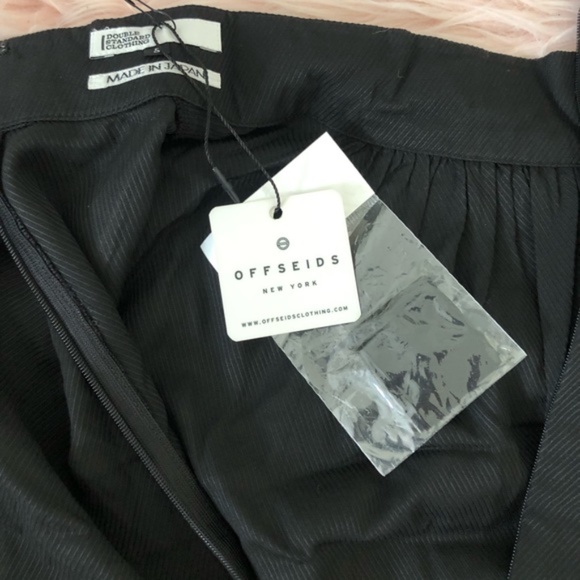 NWT Double Standard Clothing Black Balloon Sleeve Mockneck Japan Shirt Small - Picture 10 of 11